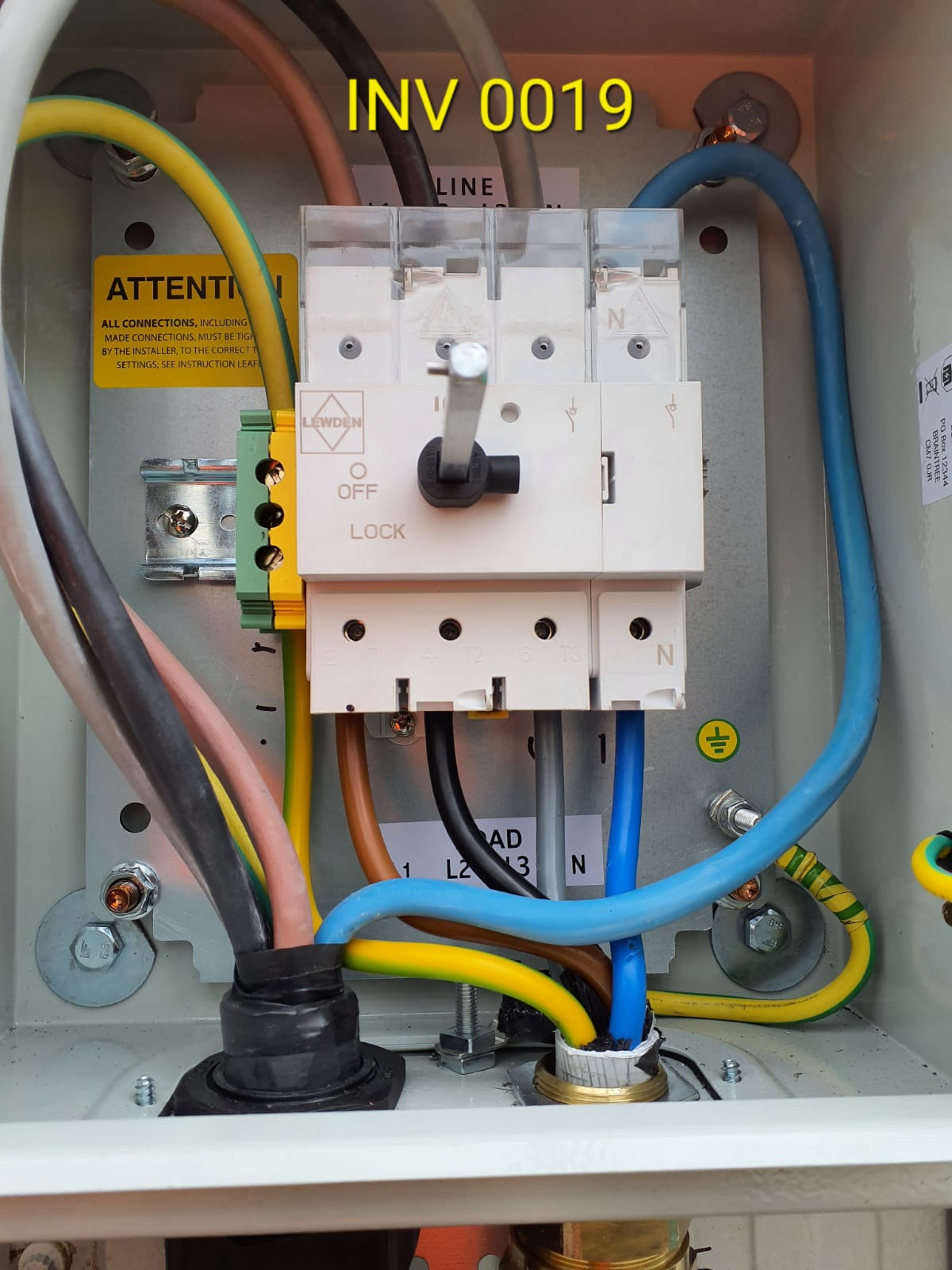 Panel array configuration